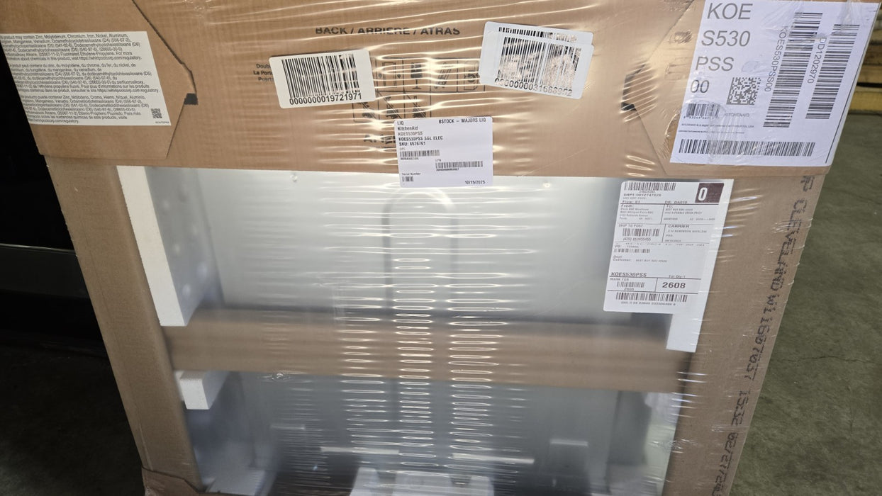 KitchenAid  KOES530PSS 30 Inch Wide 5 Cu. Ft. Electric Single Oven with Air Fry