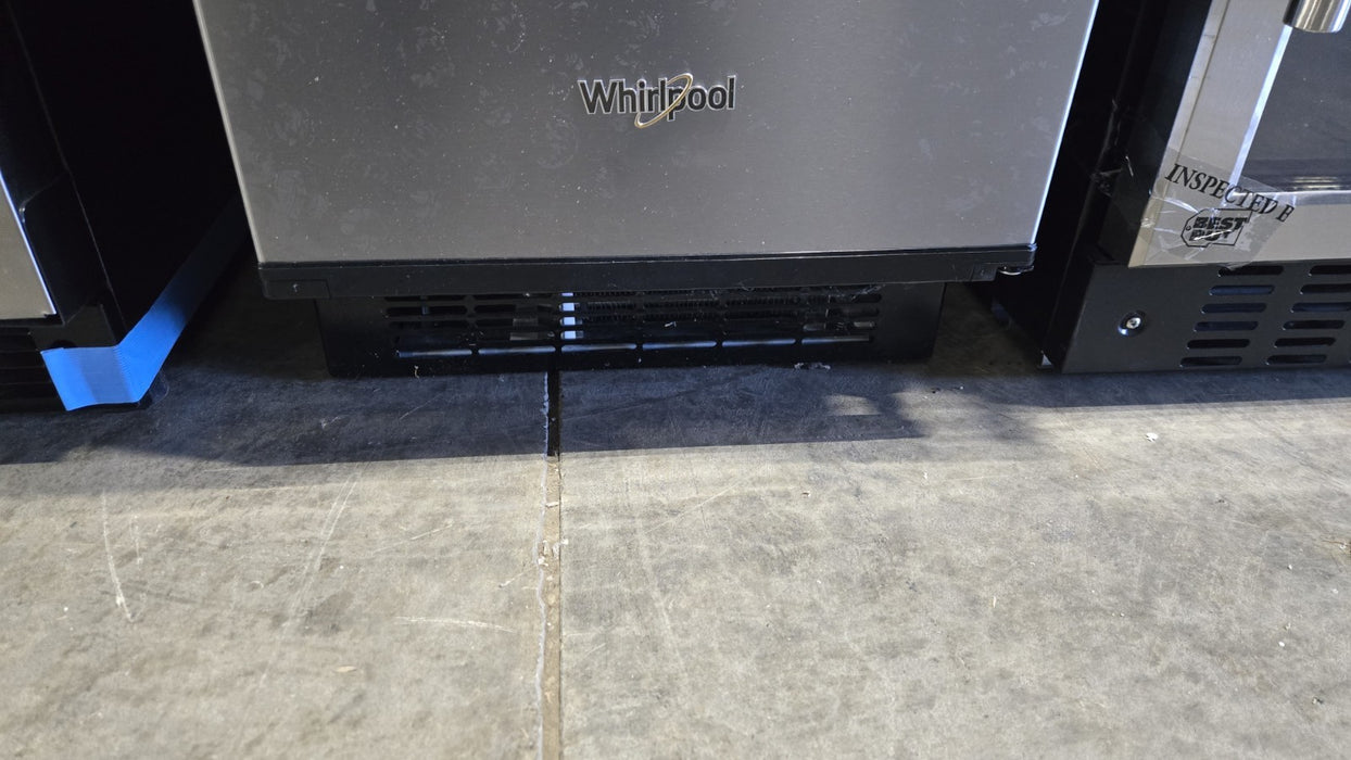 WHIRLPOOL WUI75X15HZ 15" Built-In or Freestanding Reversible Door Ice Maker SS