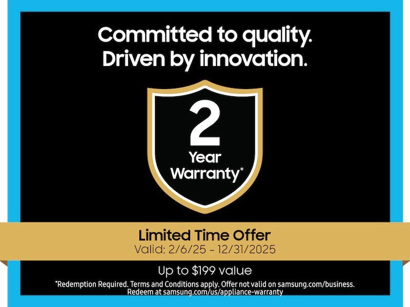 Samsung NV51CB700D12/AA BESPOKE 30" Convection Double Wall Oven White Glass New!