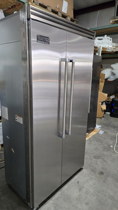 Viking VCSB5423SS Quiet Cool 25.3 Cu. Ft. Side-by-Side Built-In Refrigerator -