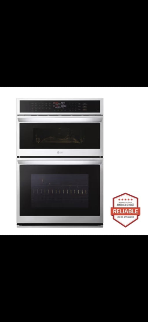 LG WCEP6423F - 30" Smart Built-In Electric Convection Wall Oven w/ Microwave