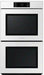 Samsung NV51CB700D12/AA BESPOKE 30" Convection Double Wall Oven White Glass New!
