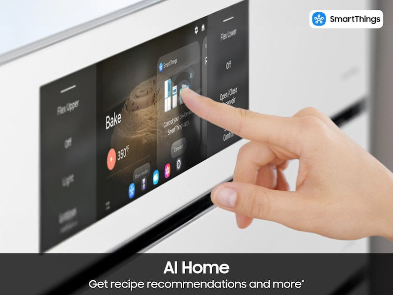 Samsung NV51CB700D12/AA BESPOKE 30" Convection Double Wall Oven White Glass New!