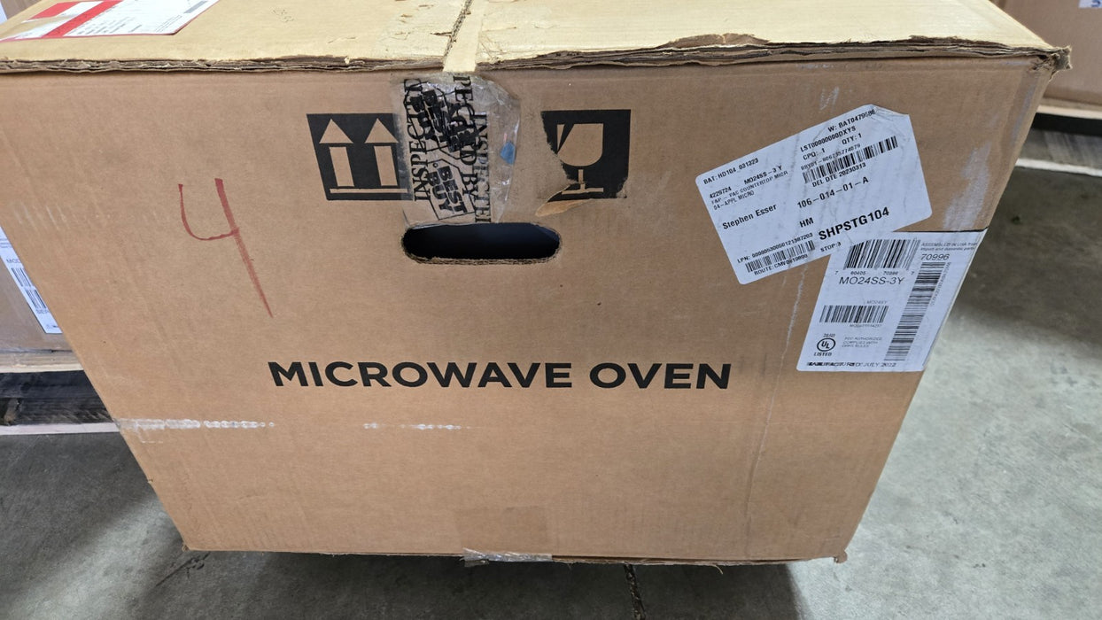 Fisher & Paykel CMO24SS-3 Y  24" Stainless Steel Combination Microwave Oven