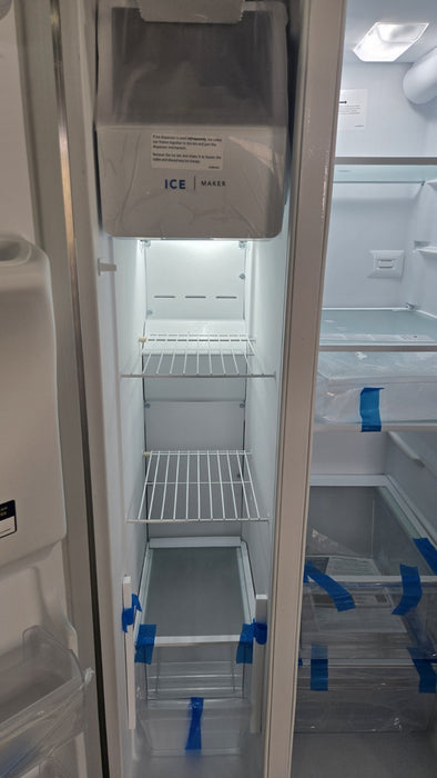 Frigidaire FRSS26L3AF 25.6-cu ft Side-by-Side Refrigerator with Ice and Water SS