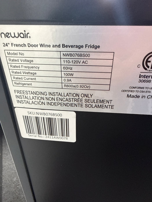 Newair Bev and wine fridge